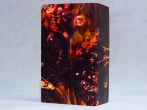 Stabilized Maple Burl Wood Mod Block